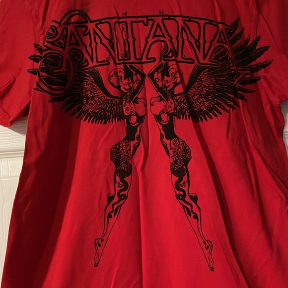 Santana Red Band Tshirt - Picture 2 of 4